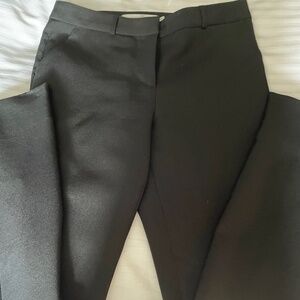 Women’s Elizabeth & Clarke black Ponte Knit Ankle Pants ‘Unstainable’ size 4